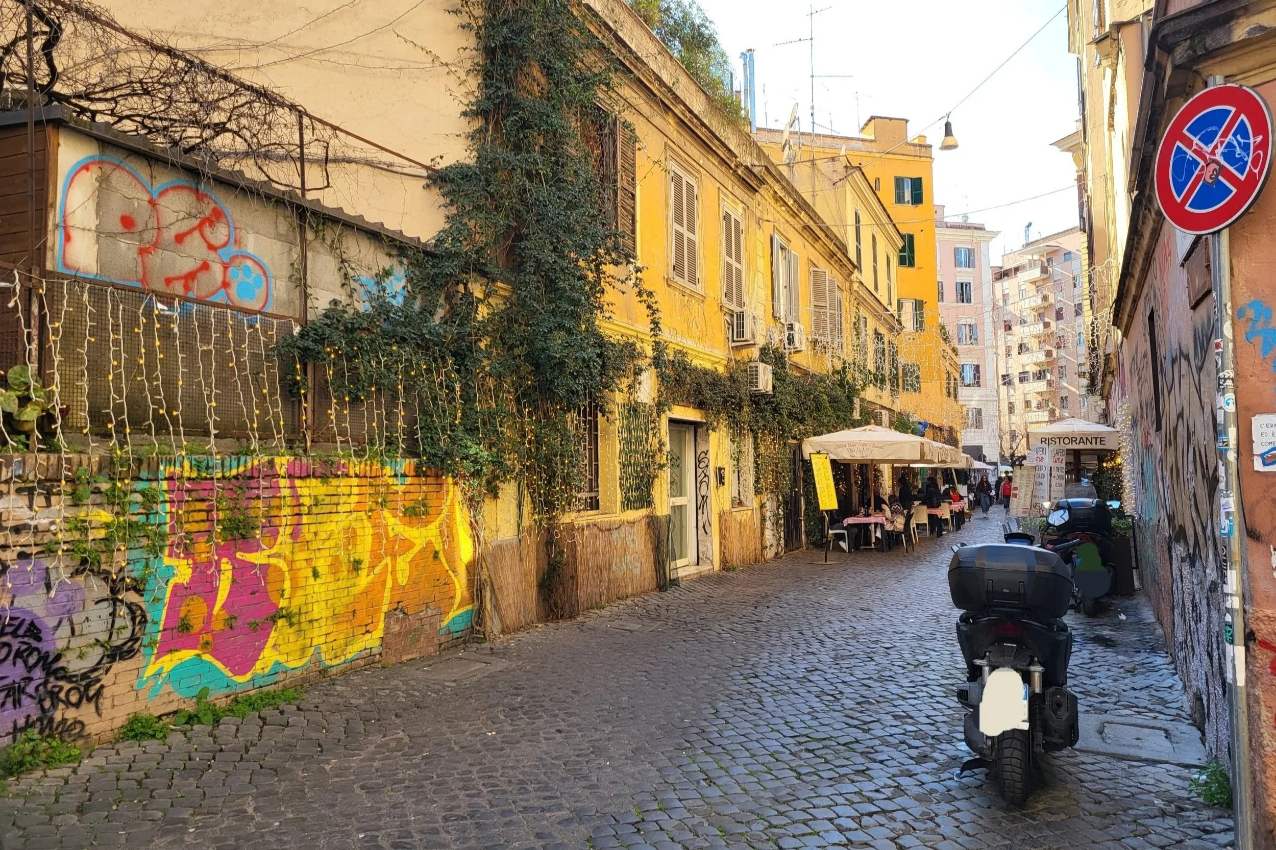 Cozy street in San Lorenzo
