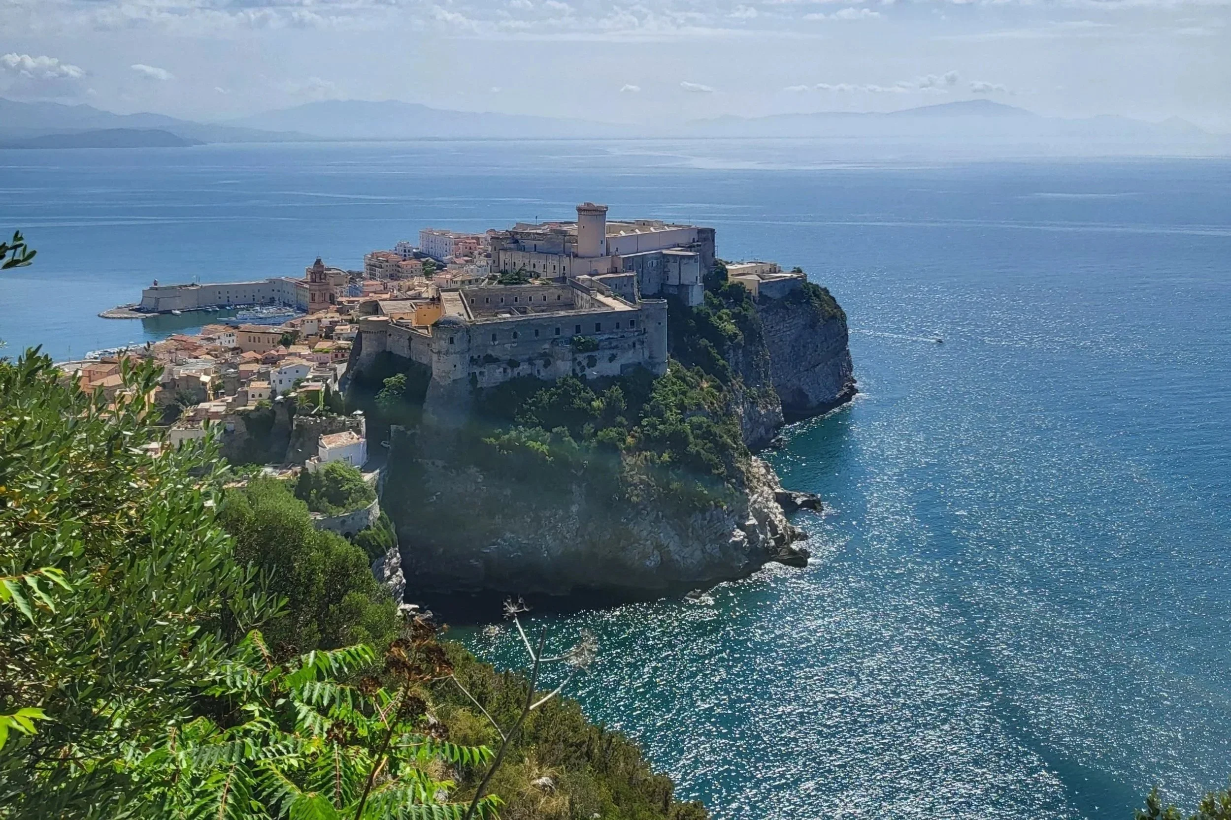 View of the Castello Angioino-Aragonese in Gaeta