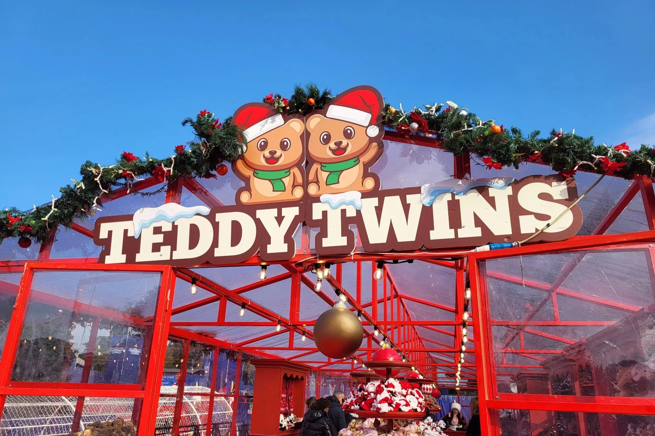 eddy bear shop at Christmas World Rome