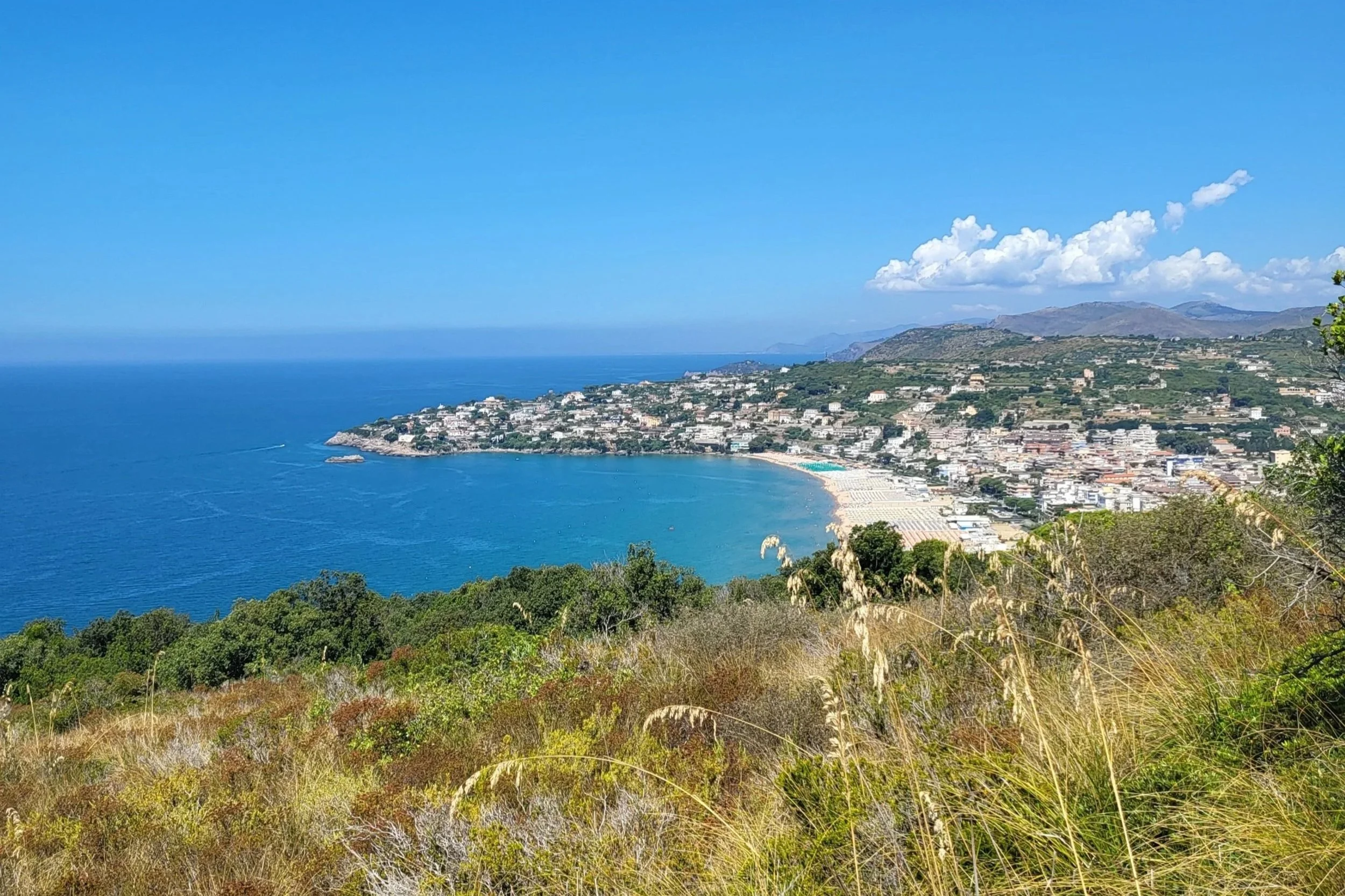 Viewpoint from the Monte Orlando in Gaeta