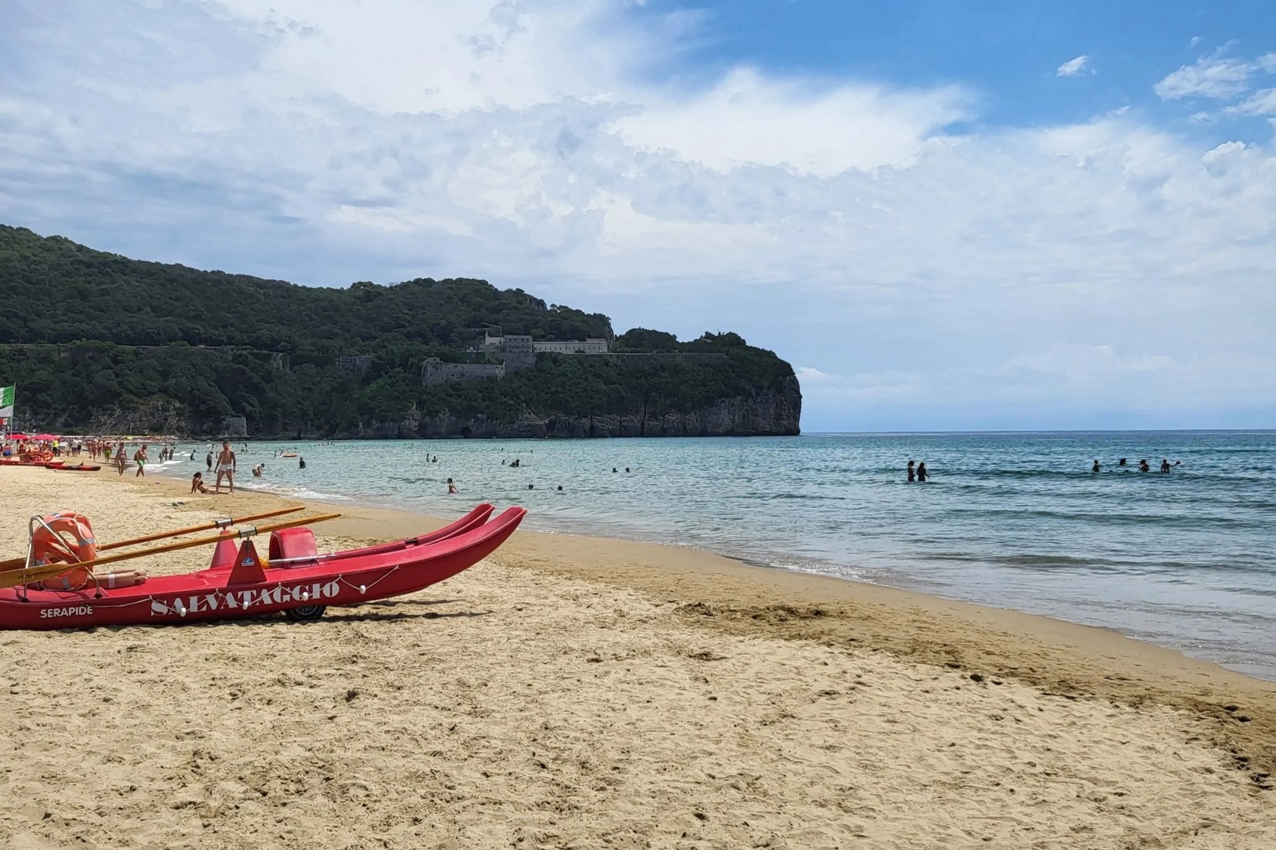 Spiaggia di Serapo in Gaeta