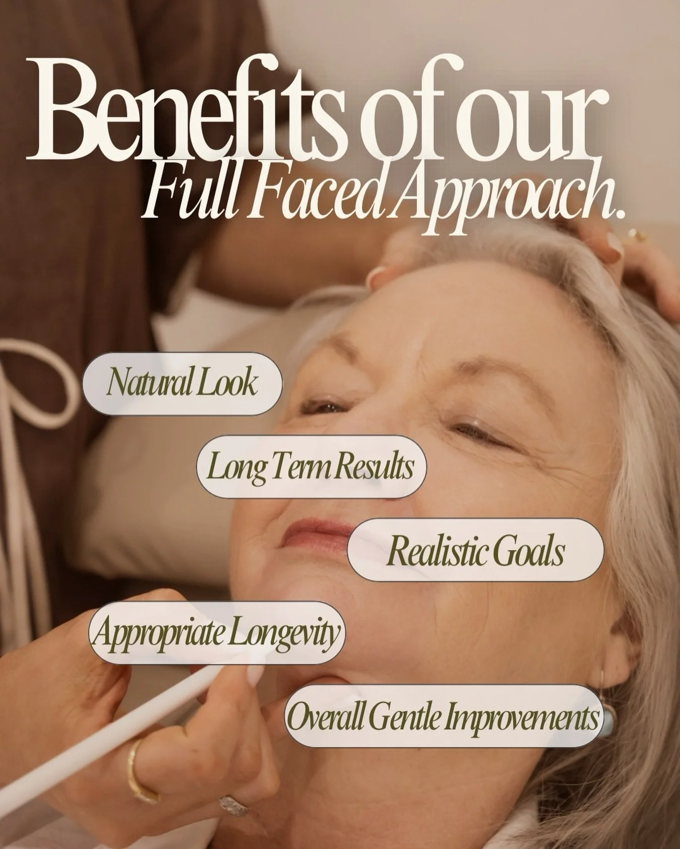 A full-face approach isn&rsquo;t about changing how you look.
It&rsquo;s about supporting how you age ~ gently and intentionally.

At NES, our aesthetic medicine philosophy considers skin, structure and movement together to create natural, long-term 