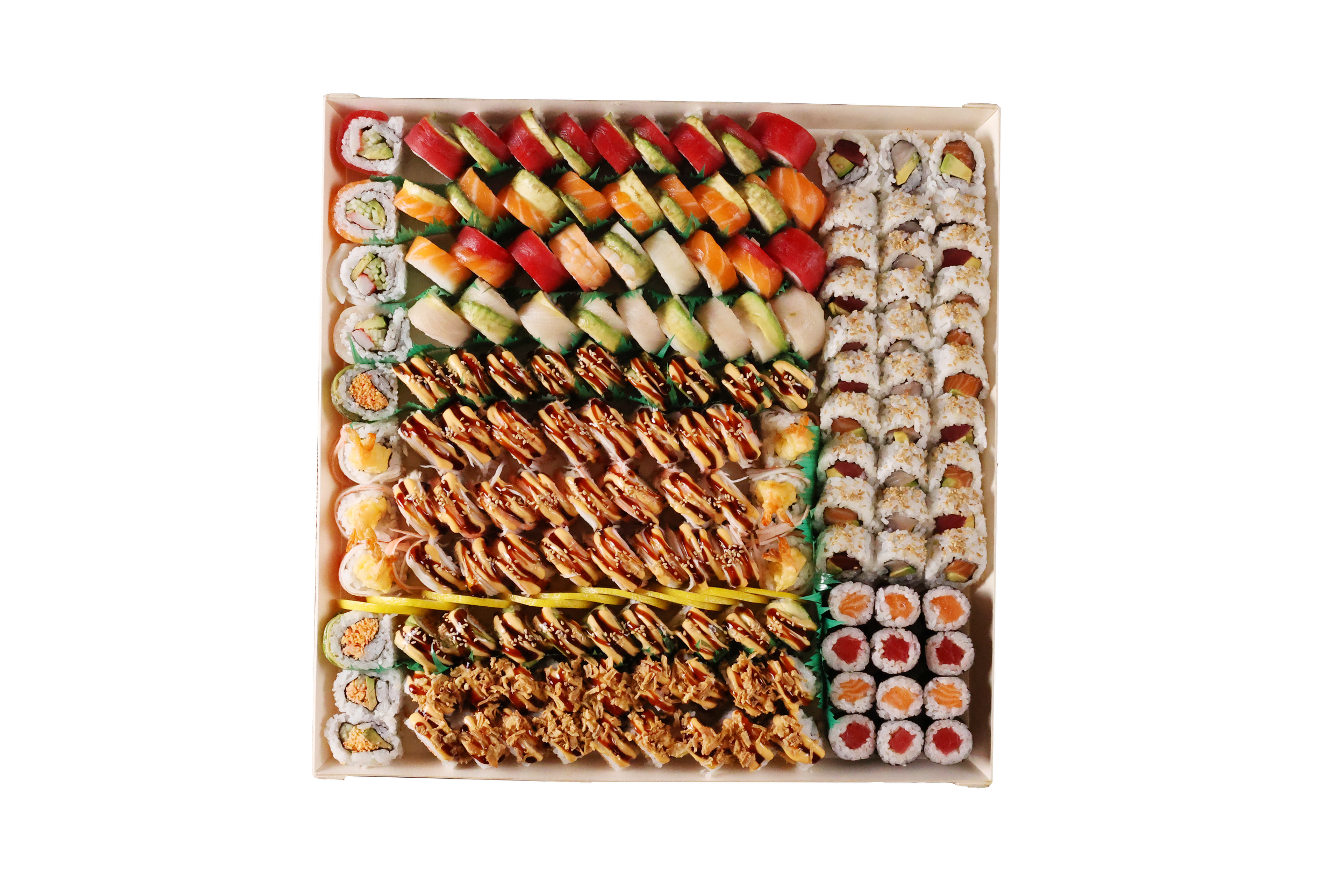 Sushi Package I (Sushi Rolls Only) — Sushic Catering | Premium Asian ...