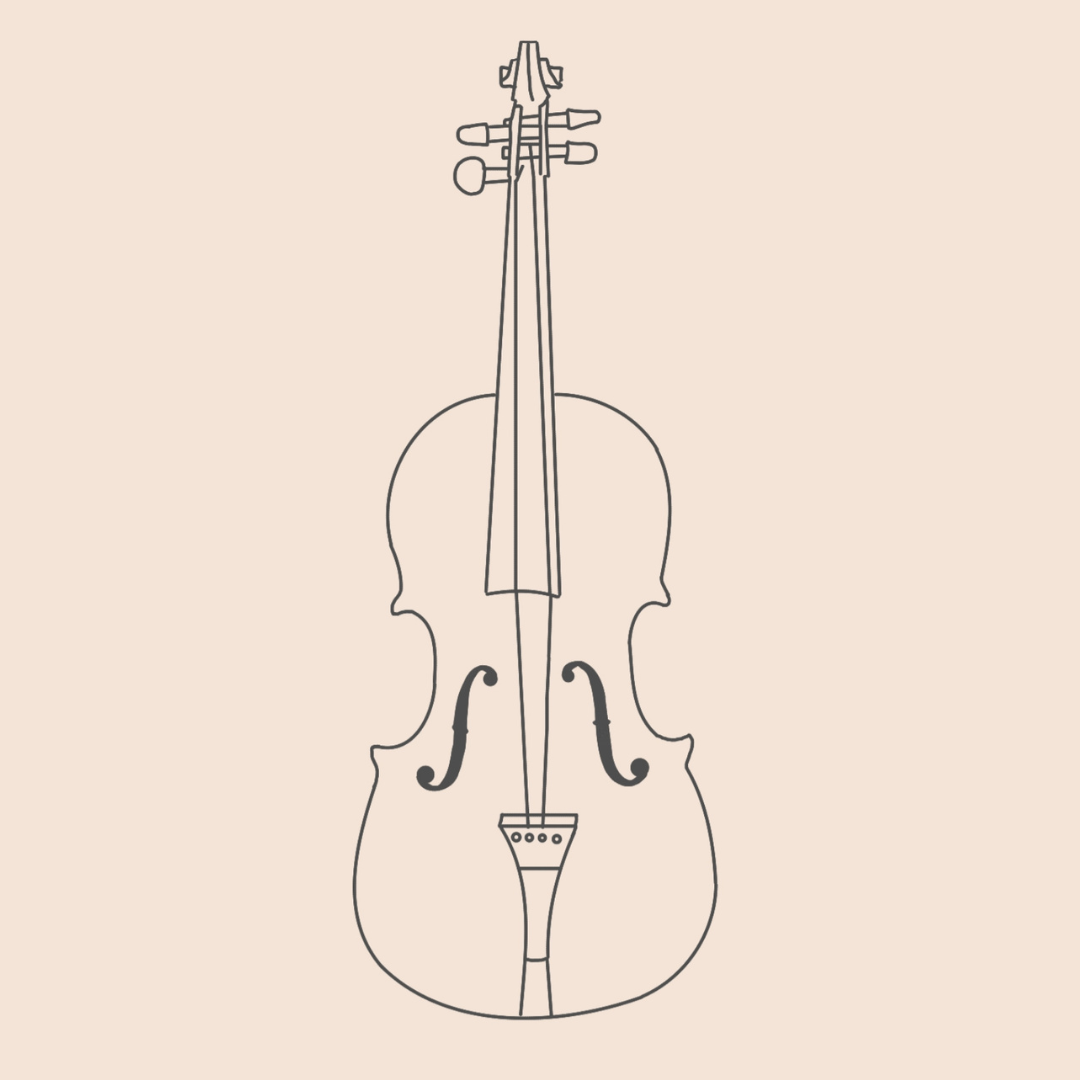 Für den Titanic-Podcast "tiTENic minutes" wurde eine schematische Zeichnung einer alten Violine von Wallace Hartley angefertigt. Sie symbolisiert die musikalische Ebene der entsprechenden Podcastfolge.