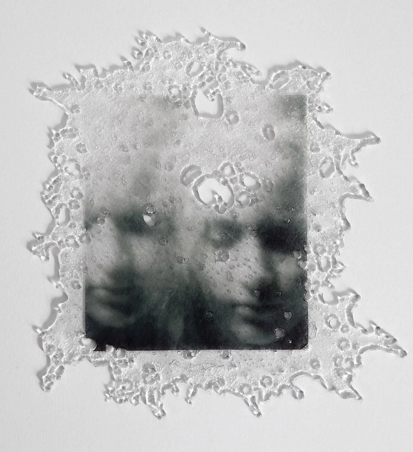 Joanne Teasdale, Twins, 2010, fusible film and kilnformed glass.