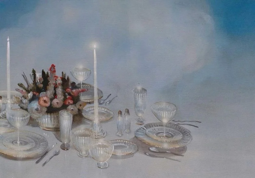 Rae Klein (@rae_klein), Unparalleled Joy And Unconditional Love, 2022-2023. Oil on linen. Detail.