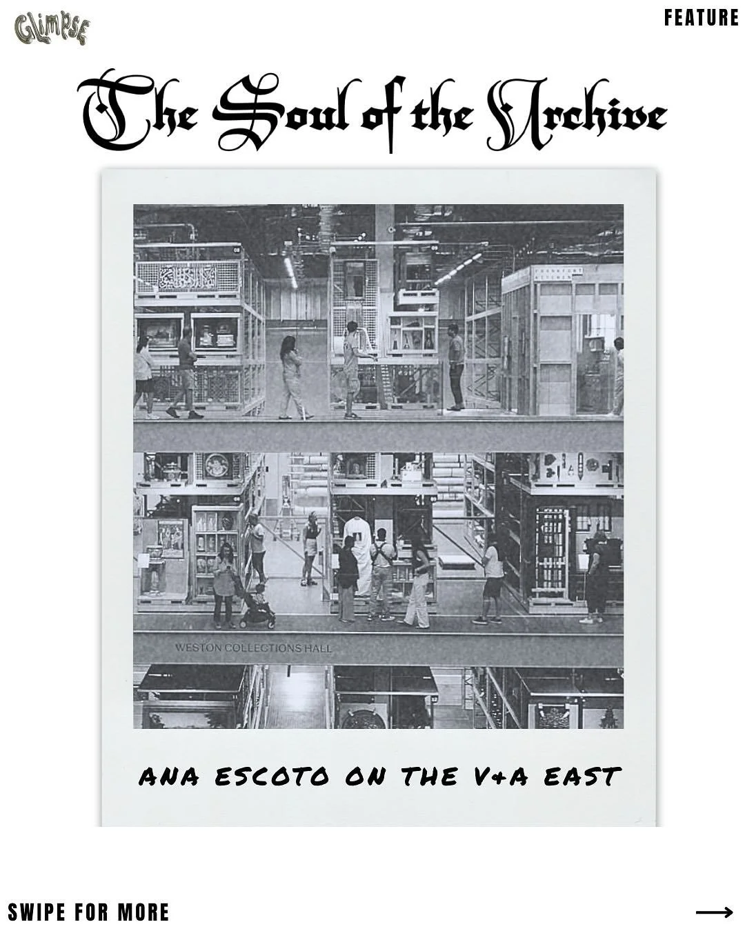 The new V&amp;A East Storehouse (@vam_east) may have only opened this May but it has already turned the museum formula on its head. With its &ldquo;Warburgian&rdquo; display spanning multiple generations, the Storehouse is something of an Aladdin&rsq