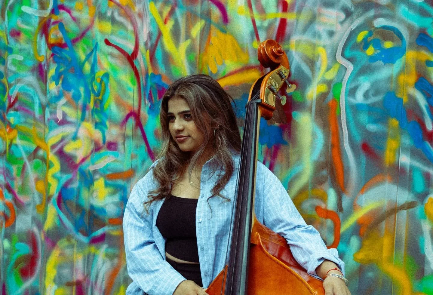 Tonight!
A Celebration of Women in jazz!
Hosted by Ashwari Panesar!
18:00 Doors
20:00 Set, jam after. Resident DJ til late!
"Ashwari is a Glasgow-based double bass player with a love for Irish Traditional and jazz music. She recently took pa
