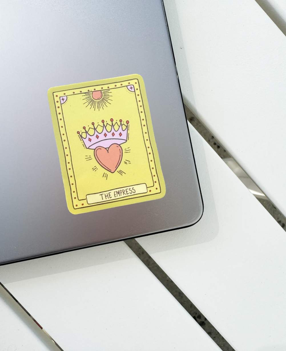 Tarot Card Sticker