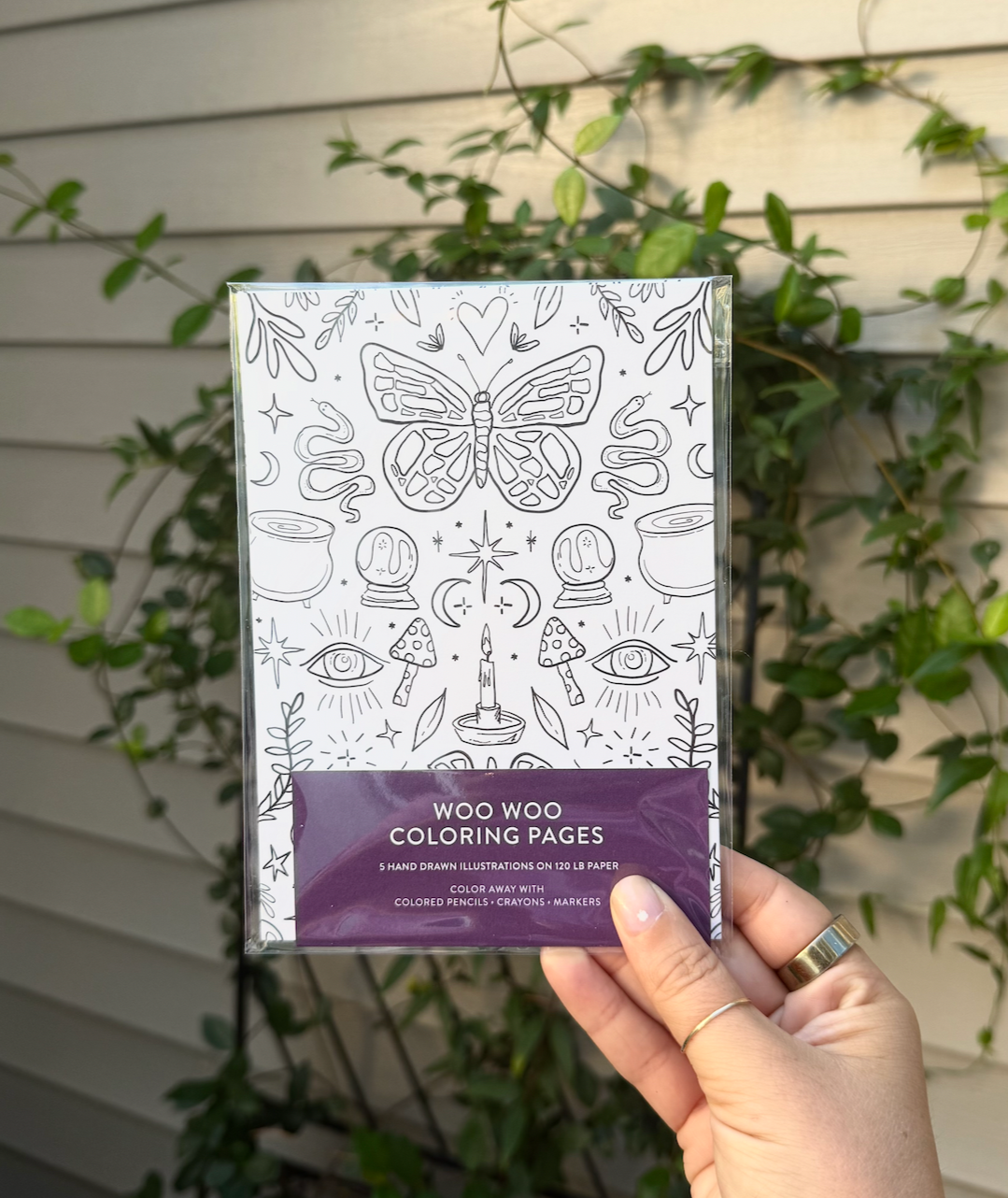 Woo Woo Coloring Sheet Set
