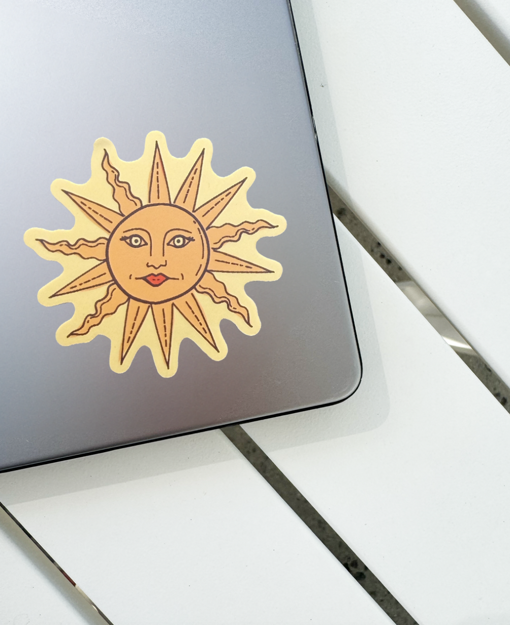 Sun Sticker