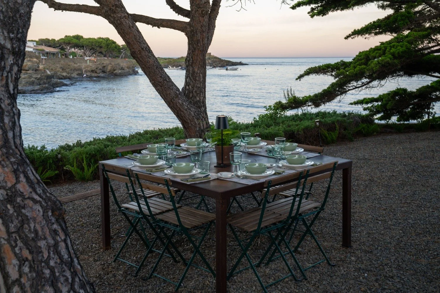 Luxury villa cadaques oliveres terrace
