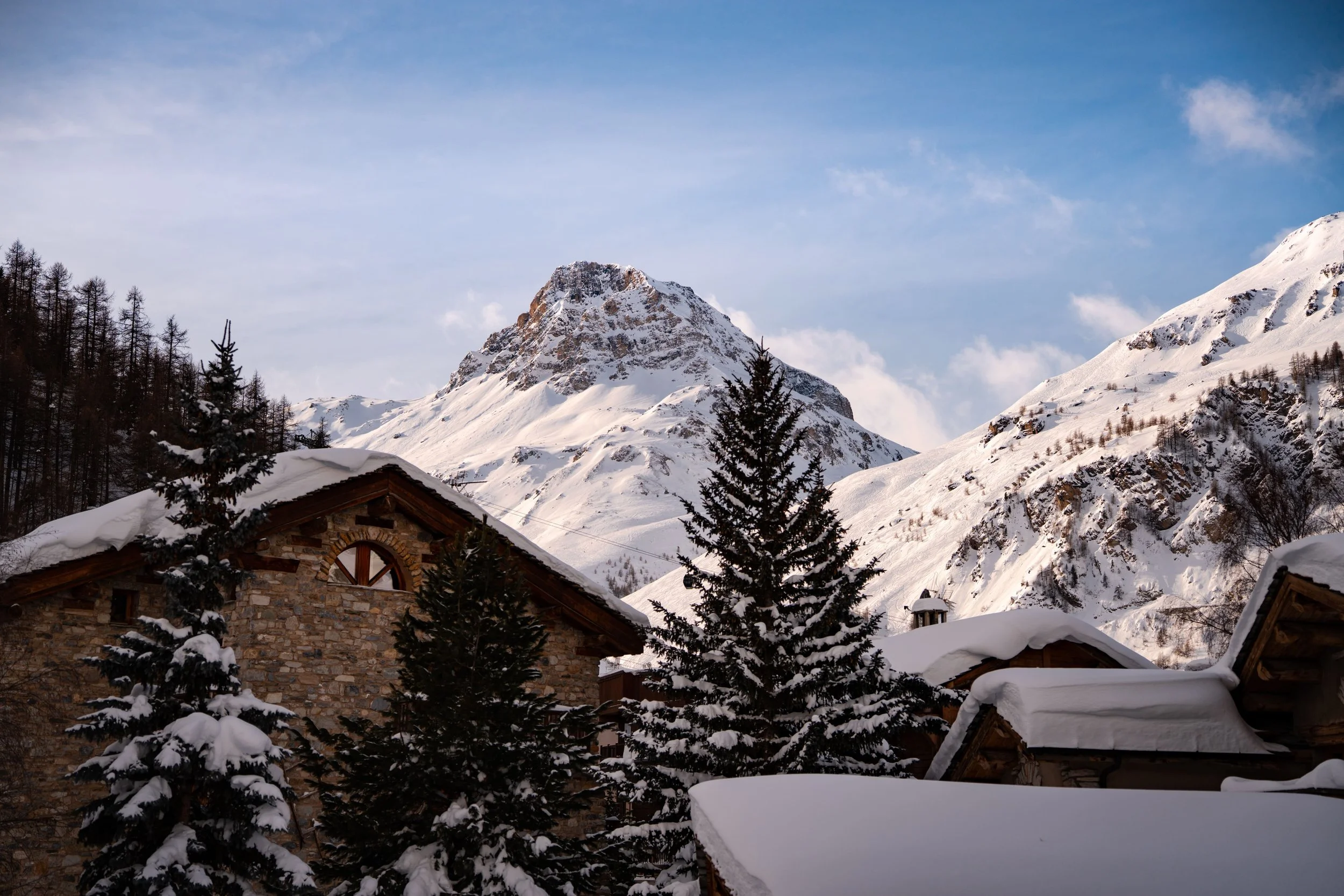 luxury chalet in Val d'Isère mountain