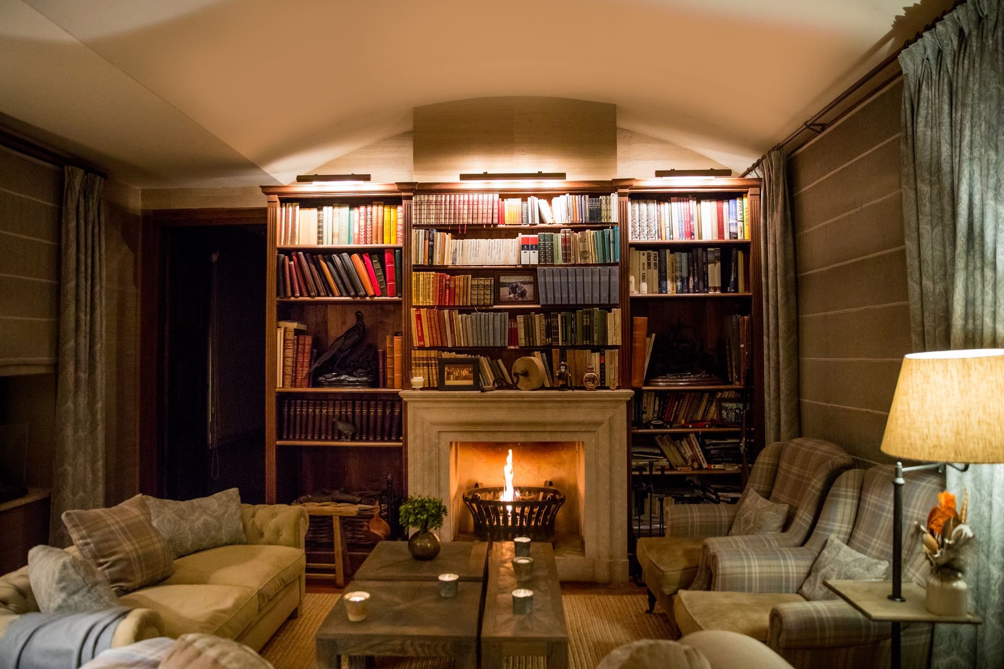 luxury villa Castille living room