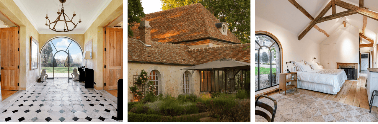 french country house in thoiry