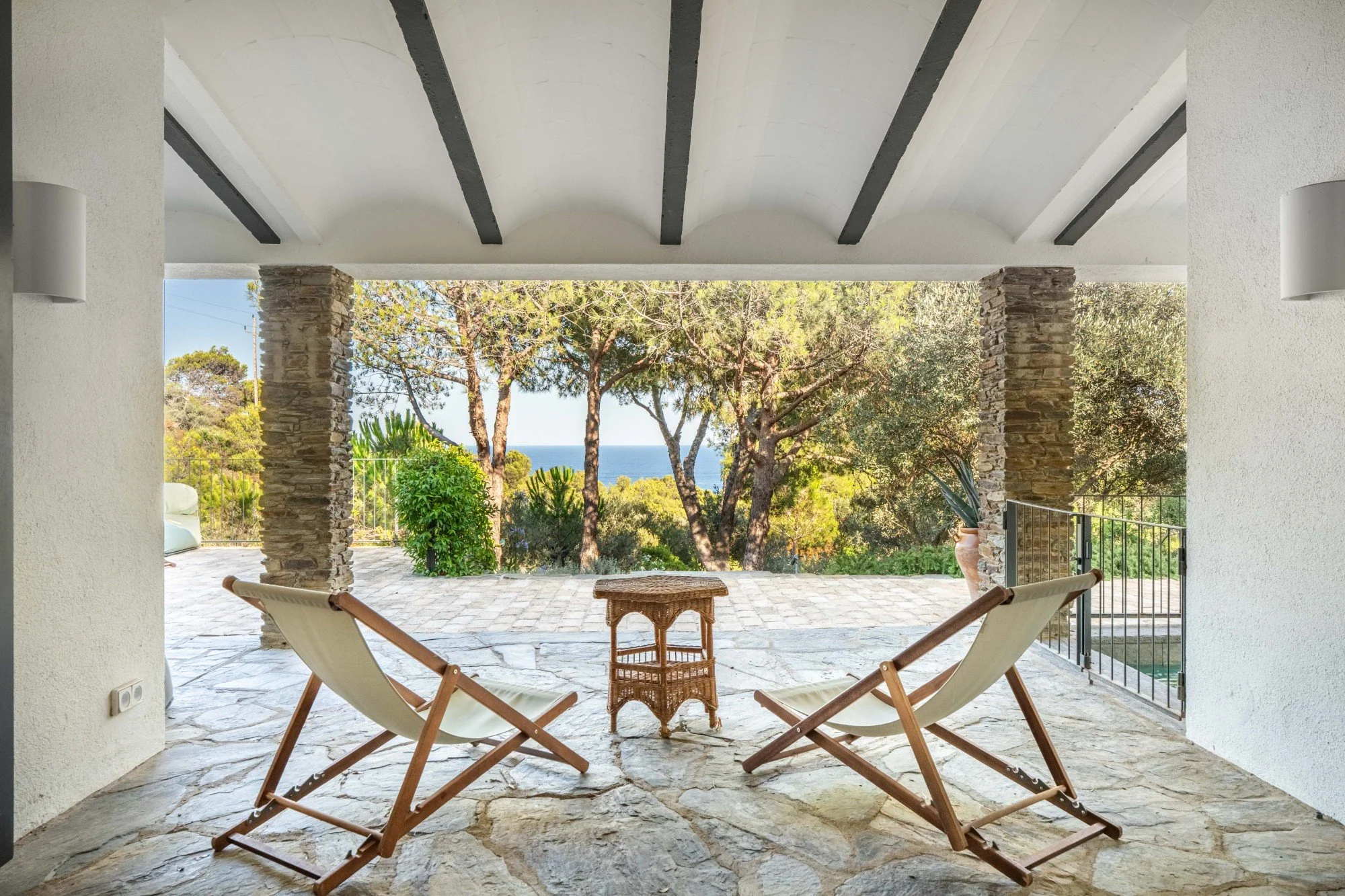 Luxury villa Cadaqués Finca terrace