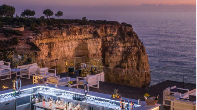 all inclusive wedding bar with sea view