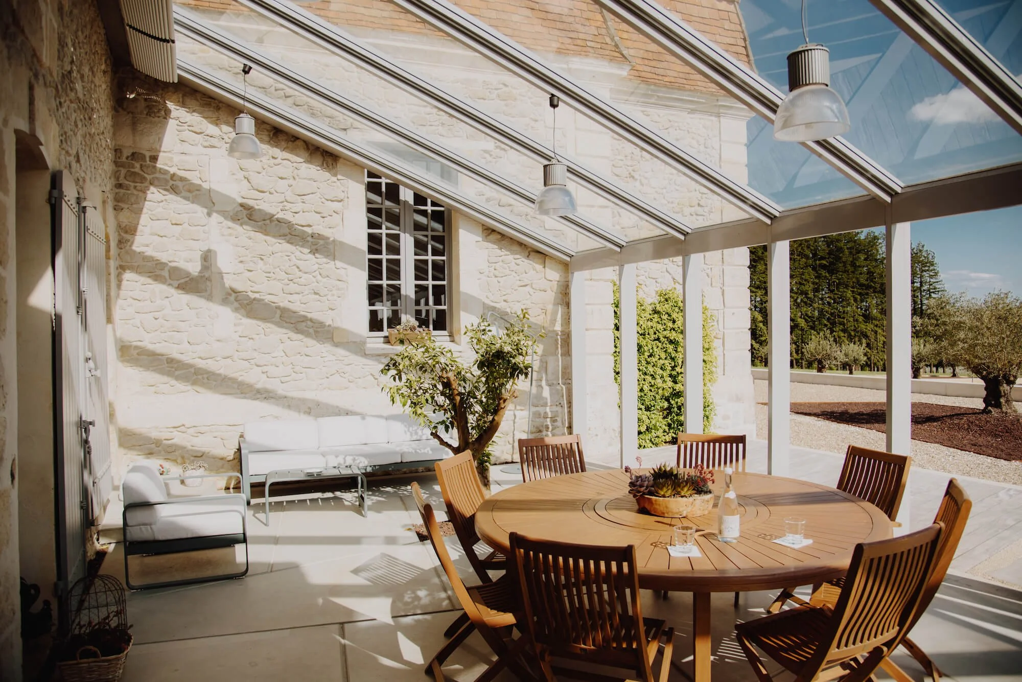 Gironde luxury villa outdoor