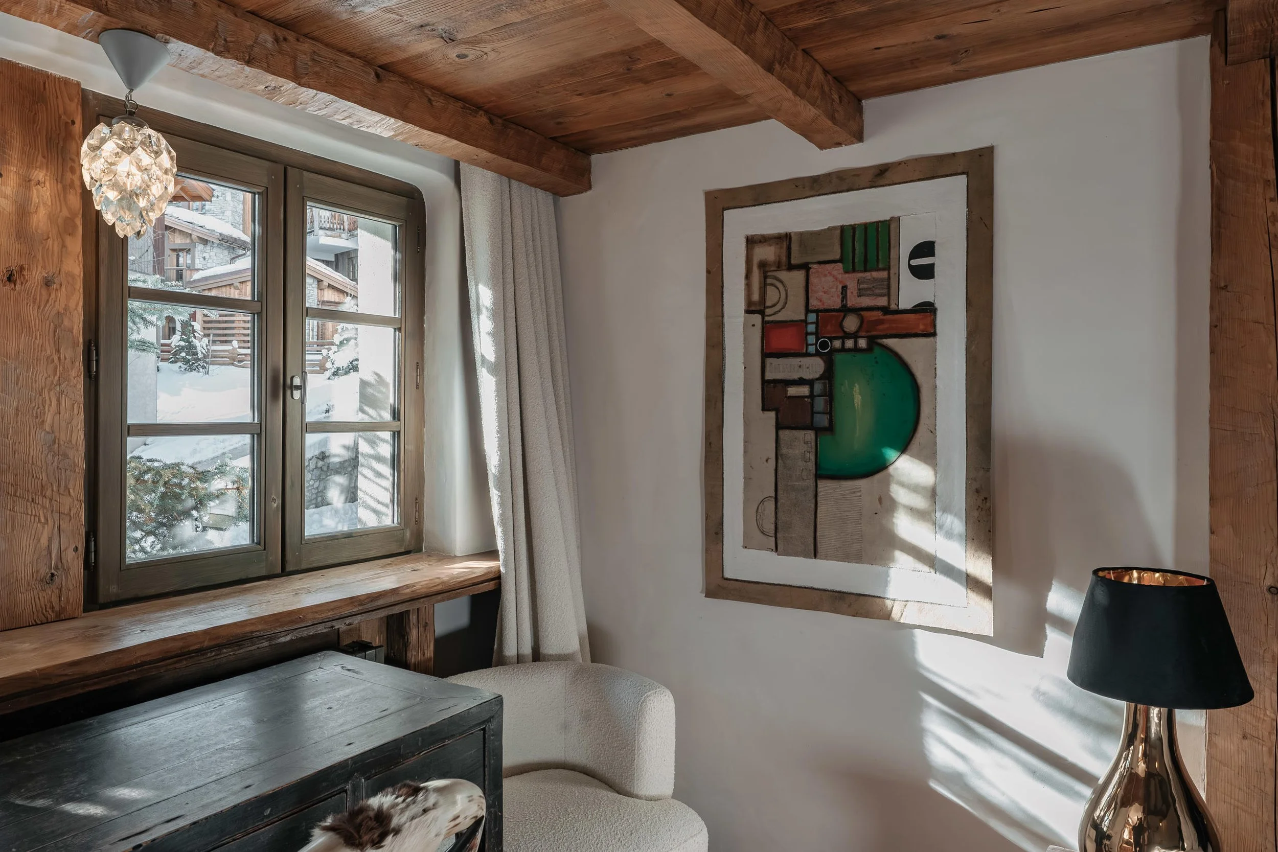 Luxury chalet in val d'isère bathroom