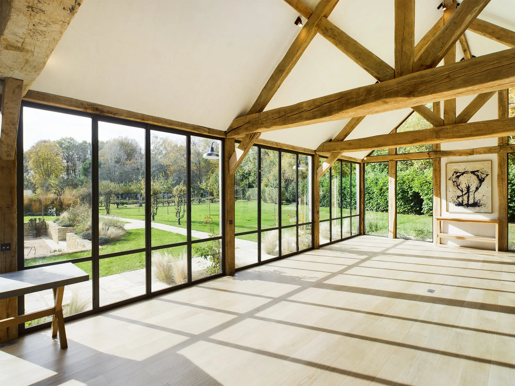 corporate retreat in giverny orangery