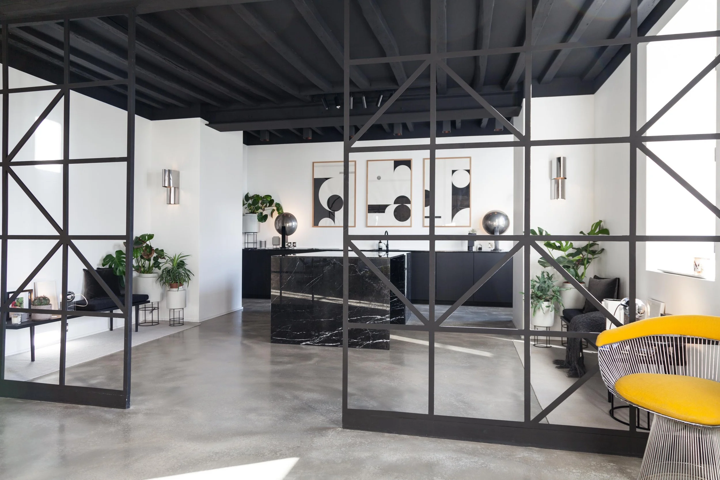 corporate retreat mortagne au perche kitchen