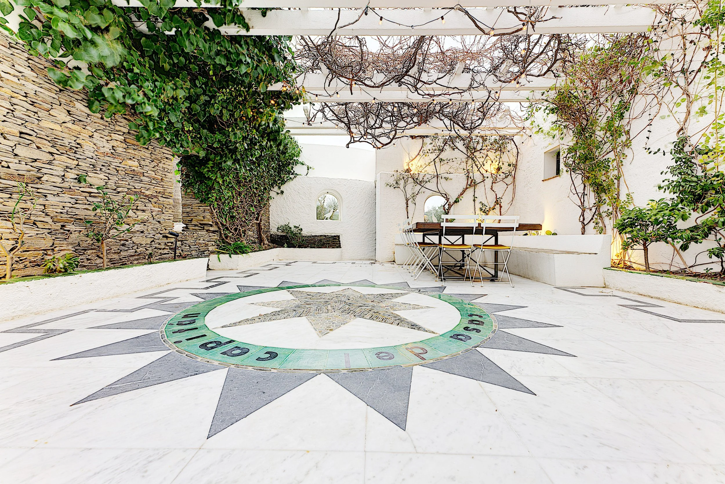 corporate retreat Cadaqués Cap de Creus patio