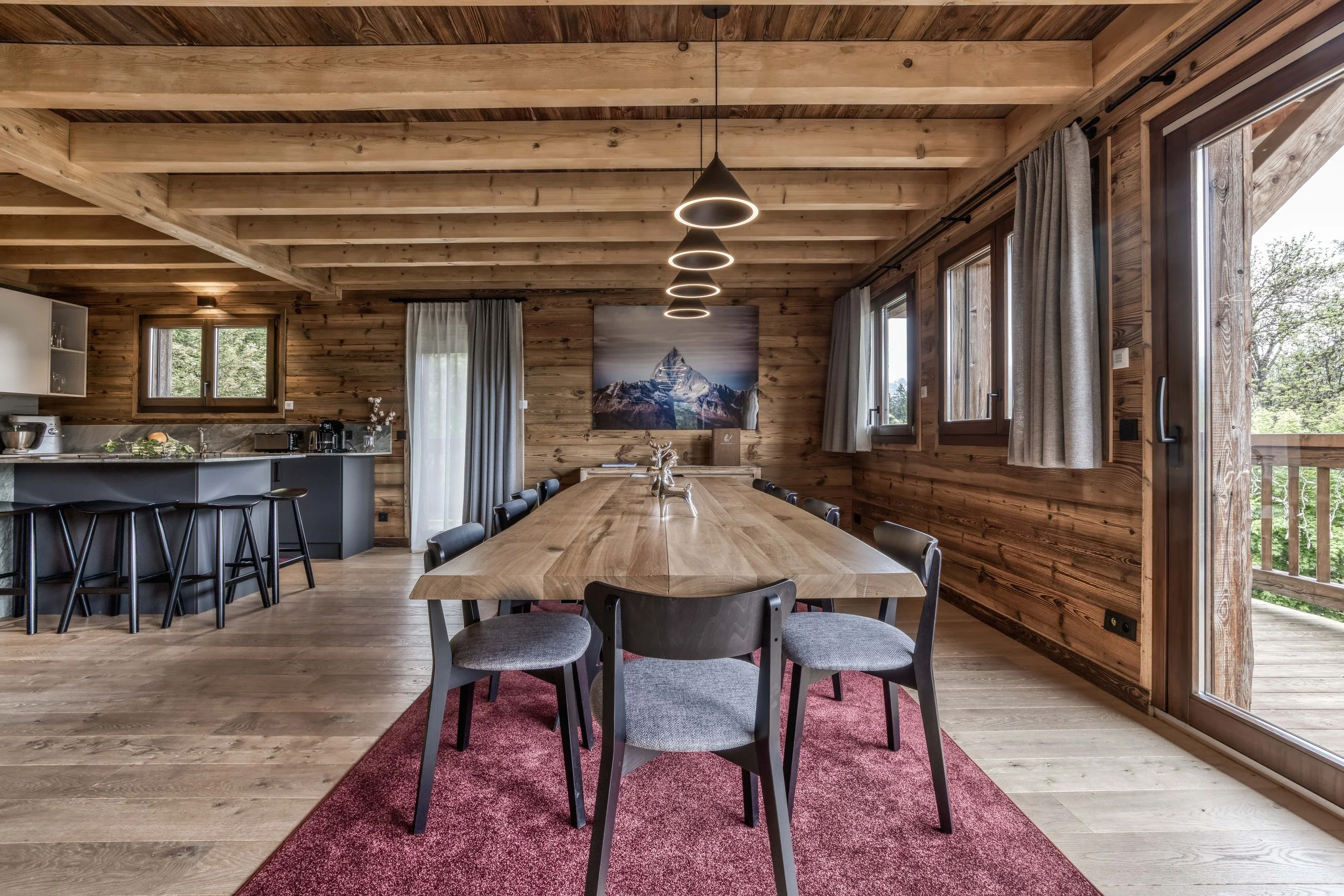 Saint-Gervais-Les-Bains corporate retreat dining room