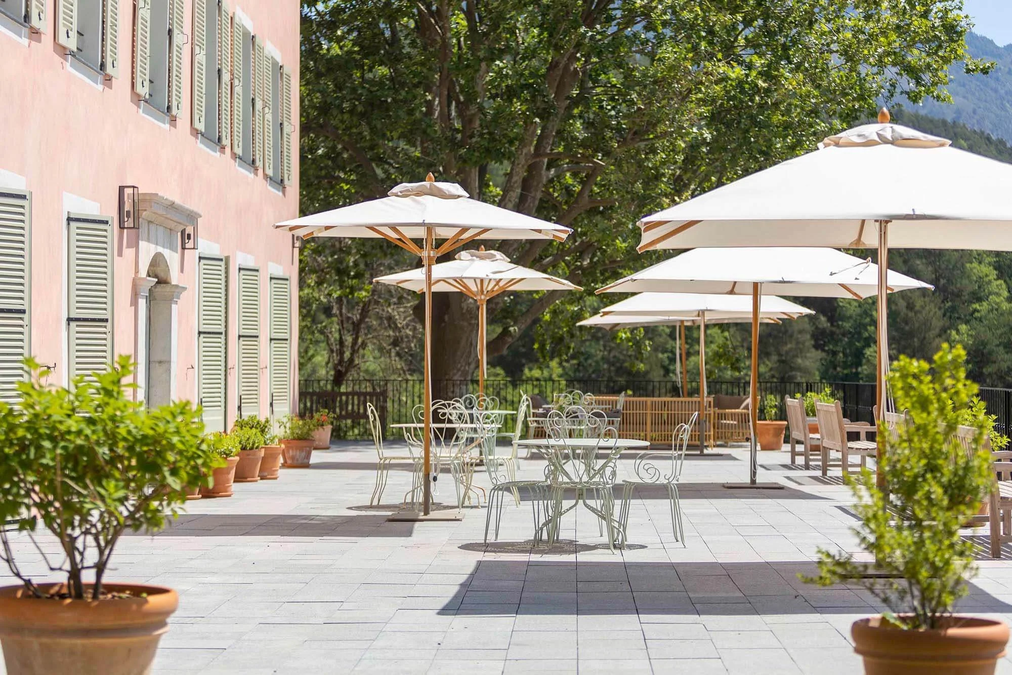 Corporate retreat in Provence terrace