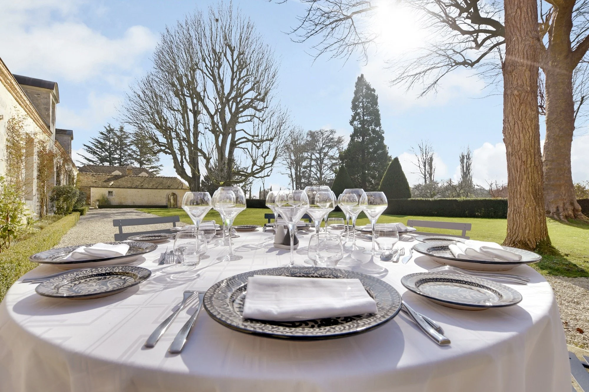 Wedding in Thoiry reception