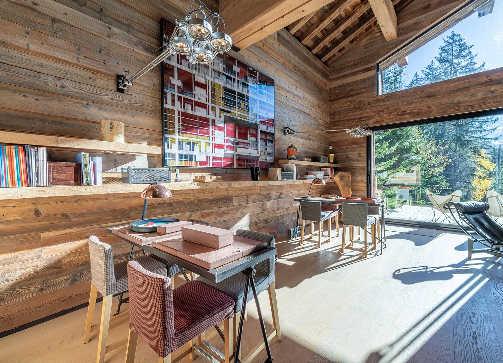 mansion in France dining room