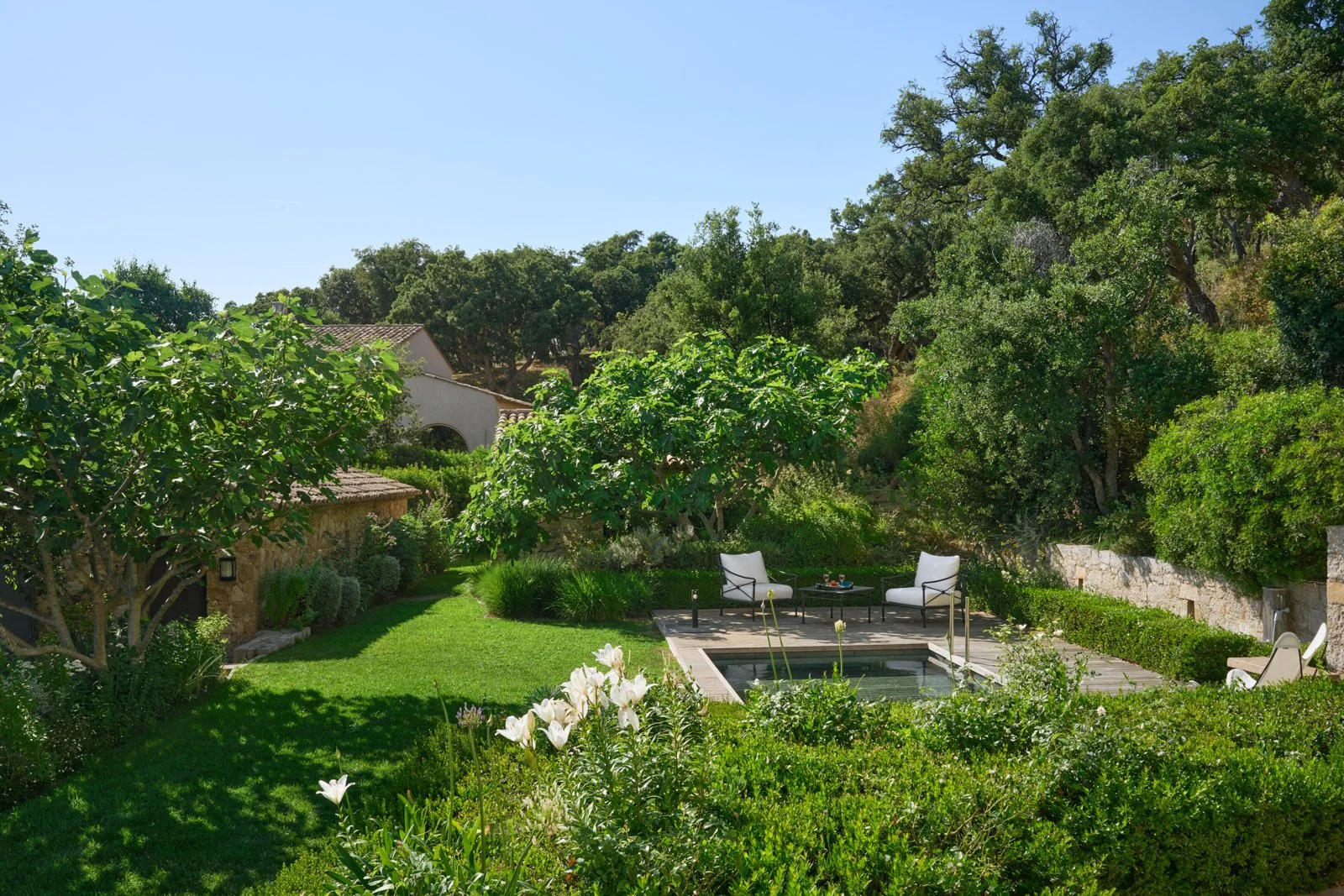 mediterranean corporate retreats garden