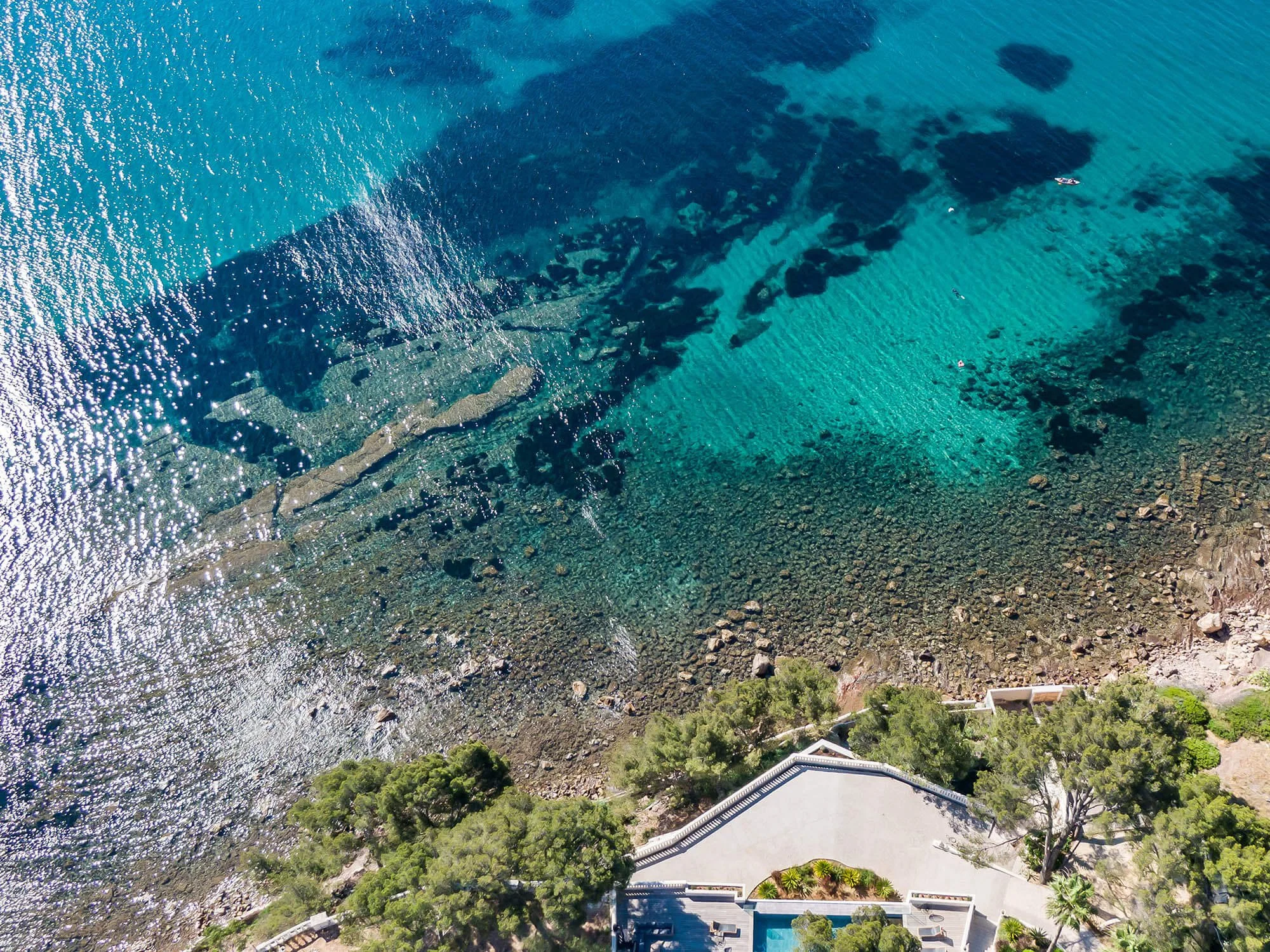 Mediterranean corporate retreat sea