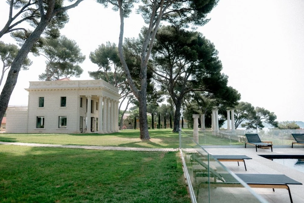 Mediterranean corporate retreat  luxury villa