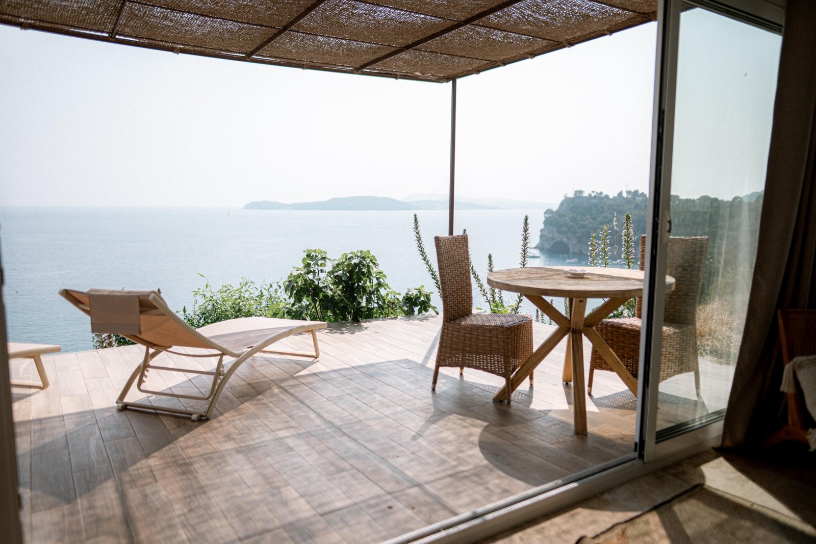 Mediterranean corporate retreat rooftop