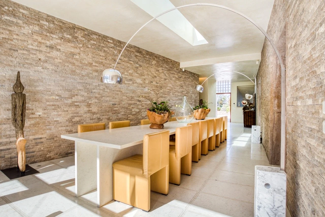 mediterranean corporate retreat dining room