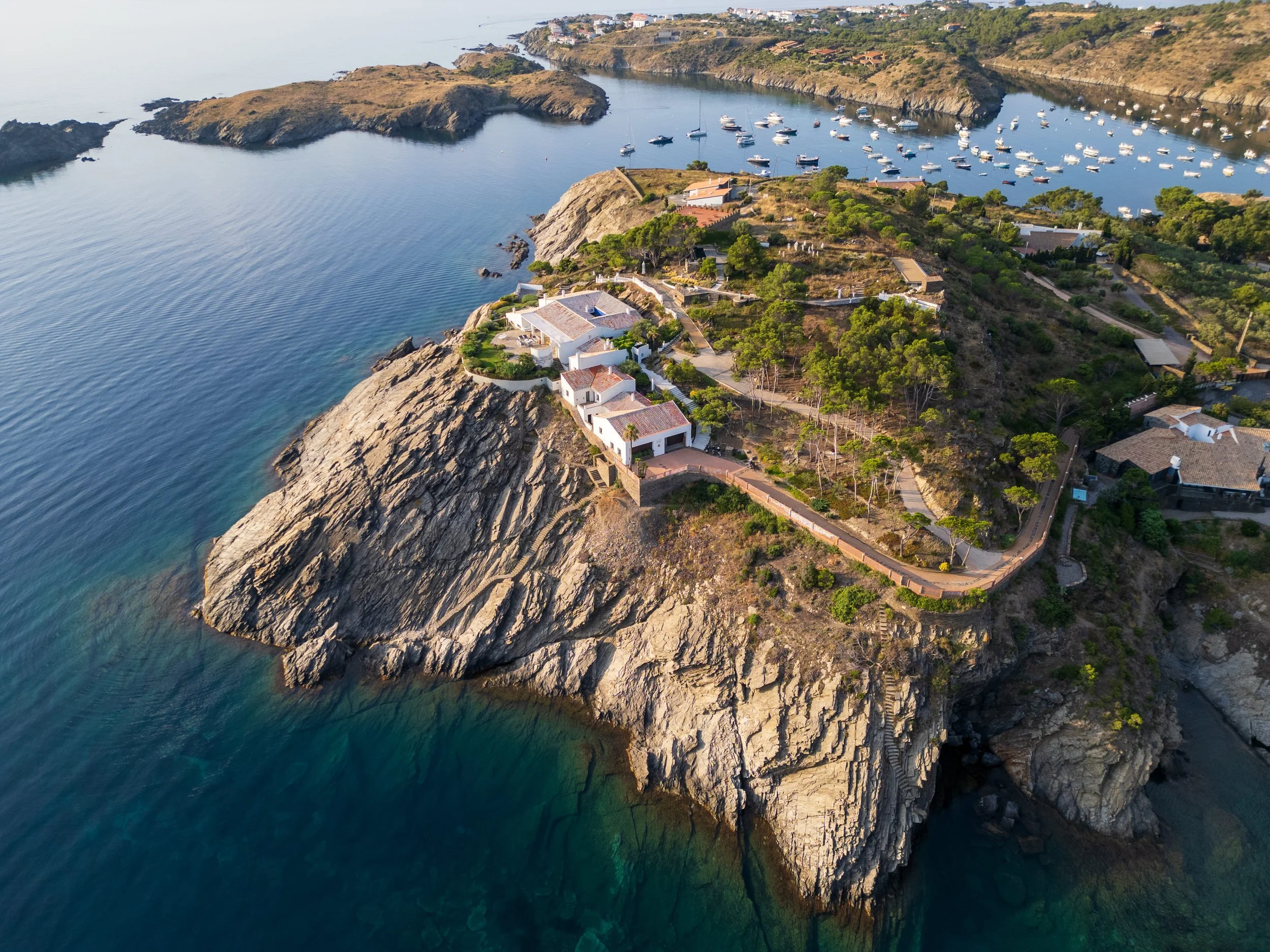 Mediterranean corporate retreat  luxury villa