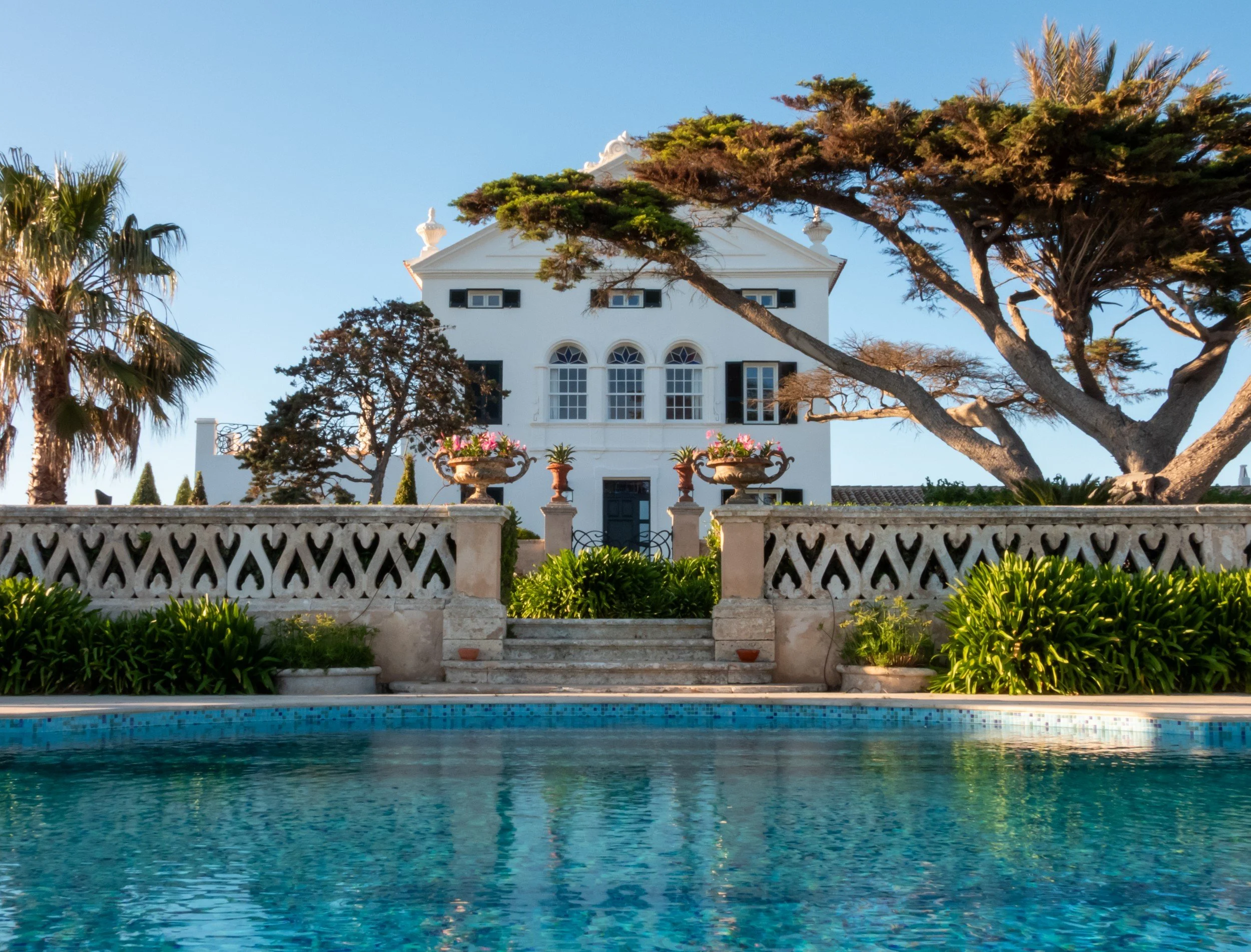Mediterranean corporate retreat luxury villa