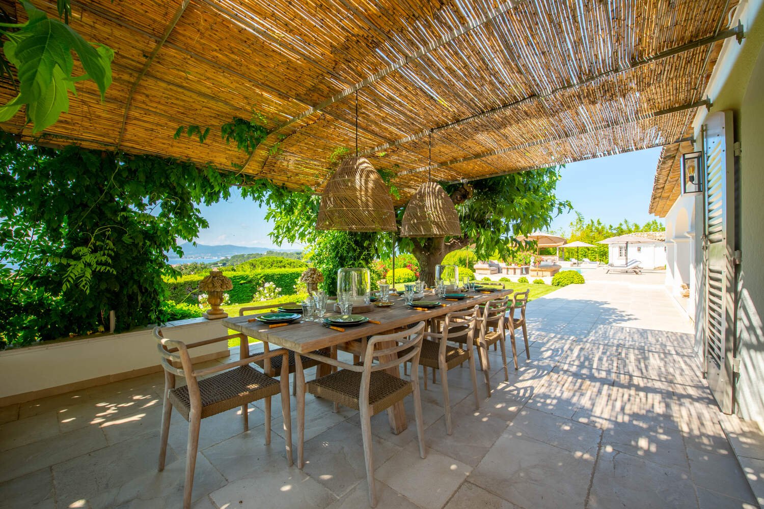 saint tropez village terrace