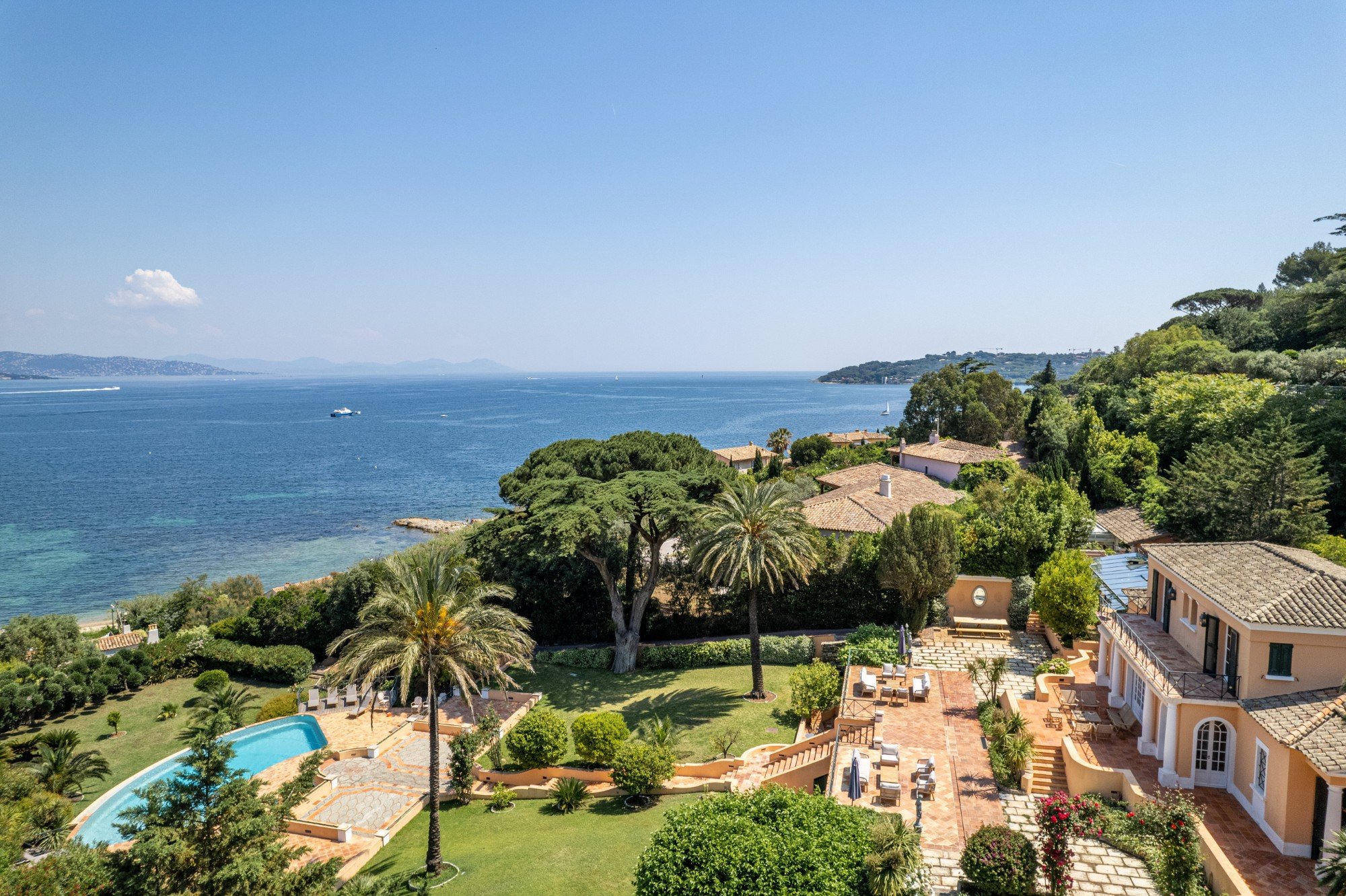 luxury villa, most beautiful village in france