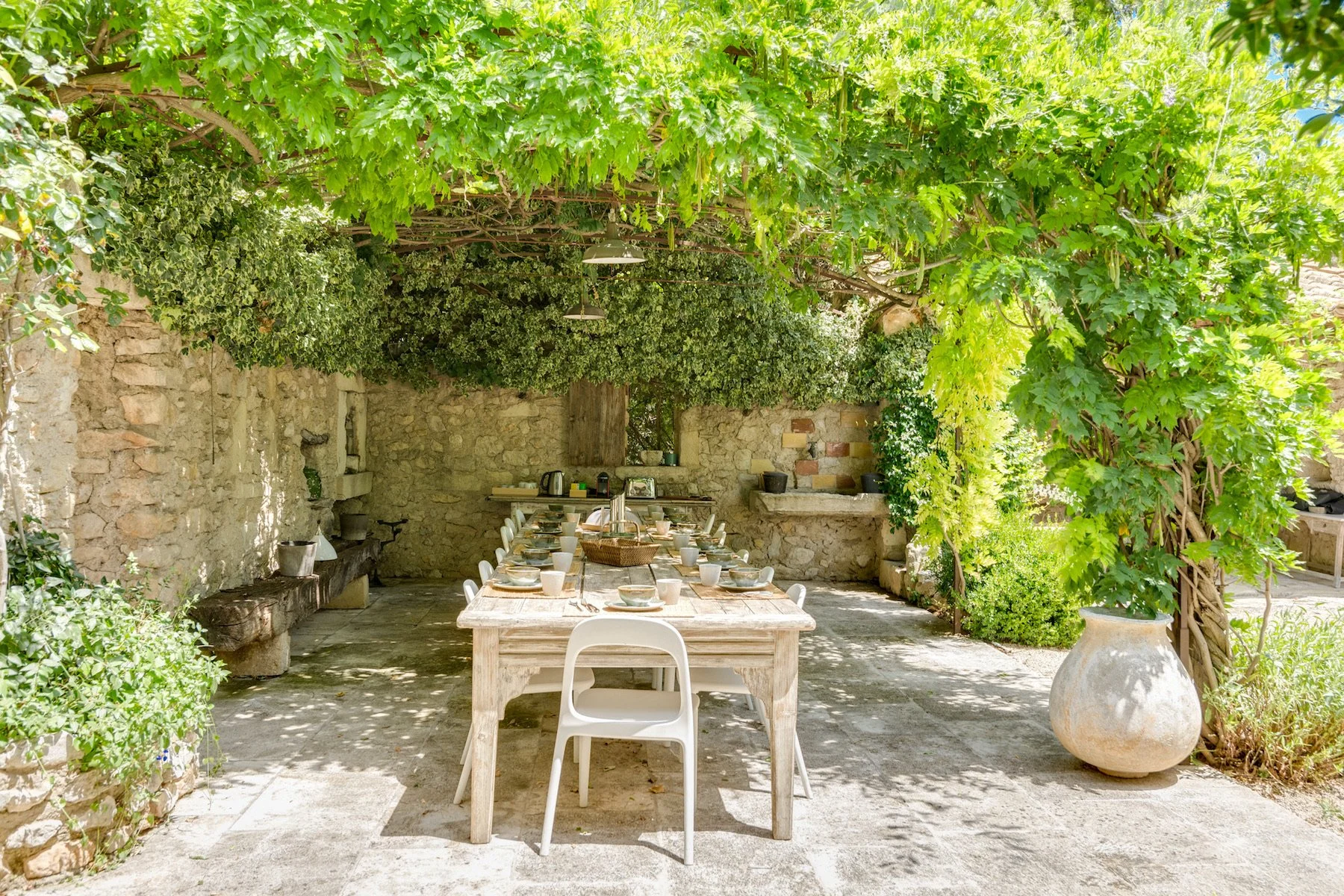 eygalières terrace