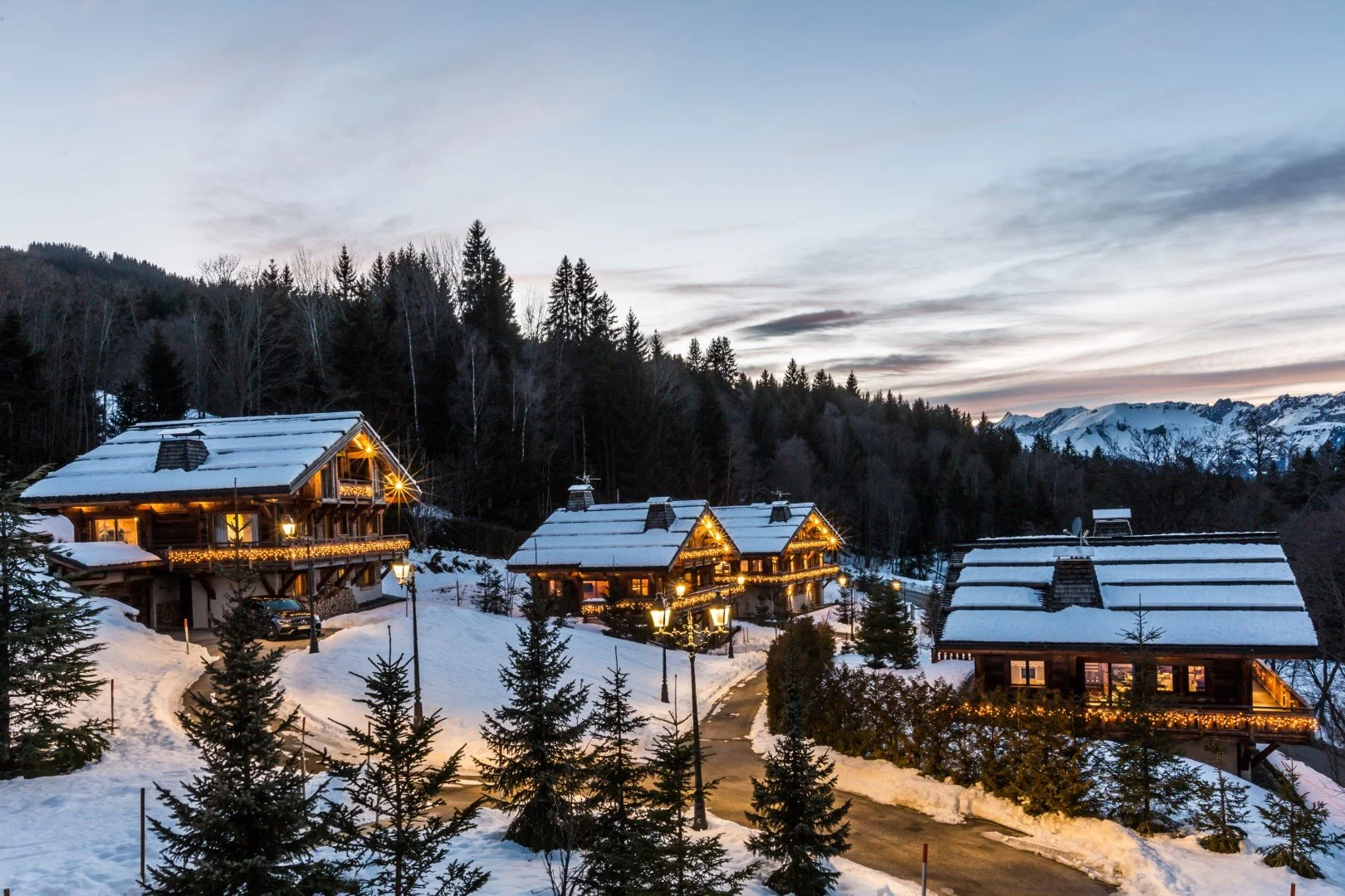 best luxury ski chalet to rent in Saint Gervais 