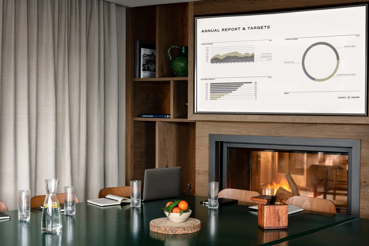 corporate retreat courchevel luxury chalet 