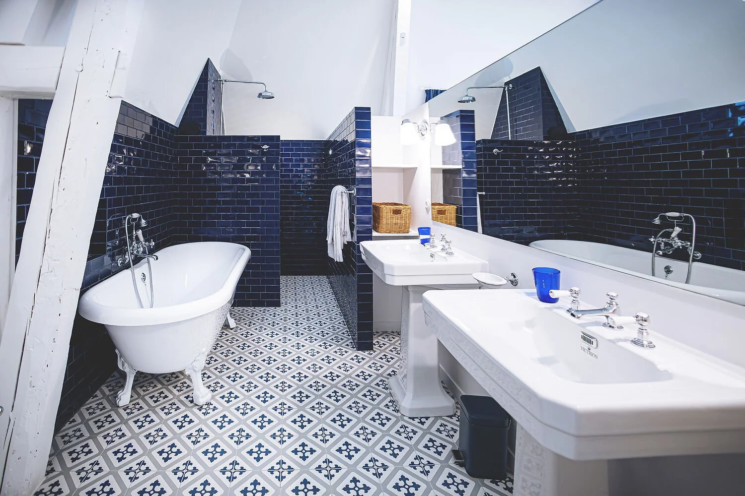 castle in Europe bathroom