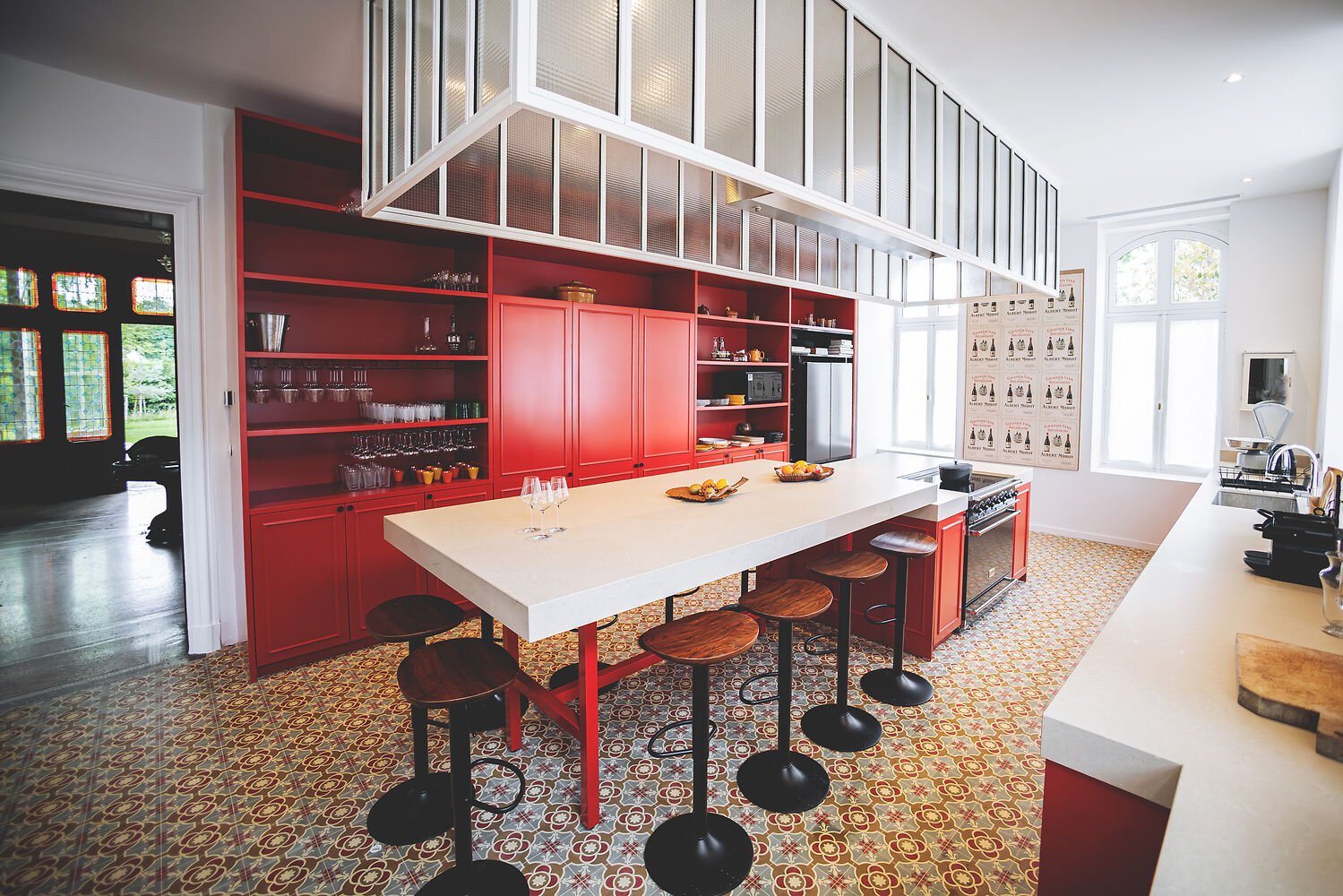 castle in Europe kitchen