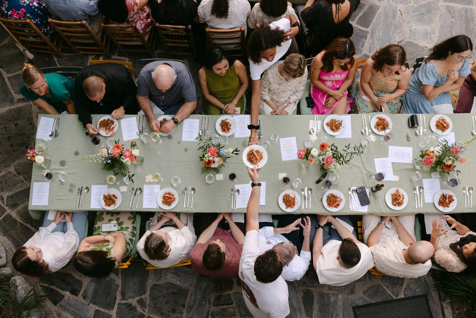 wedding in Cadaqués Village dinner