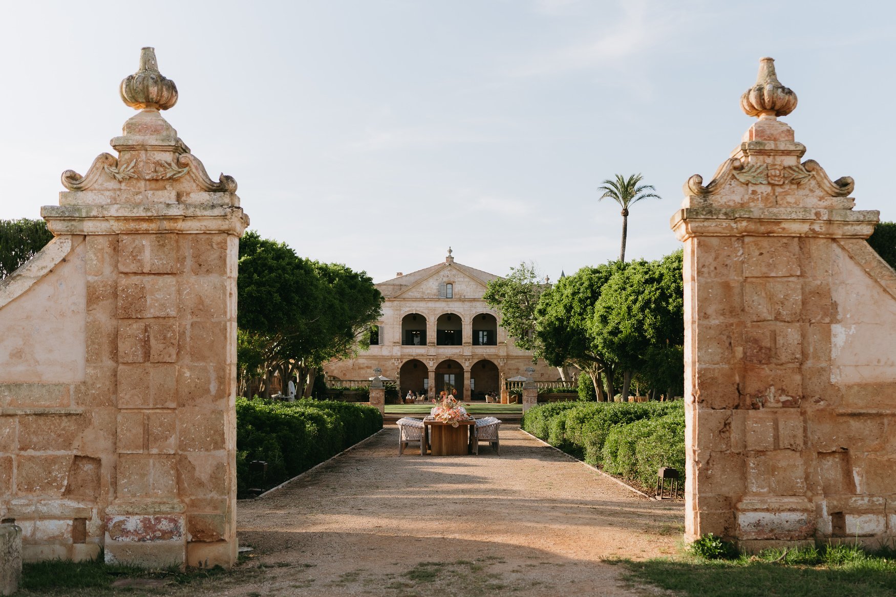 luxury wedding in Menorca Son Marc