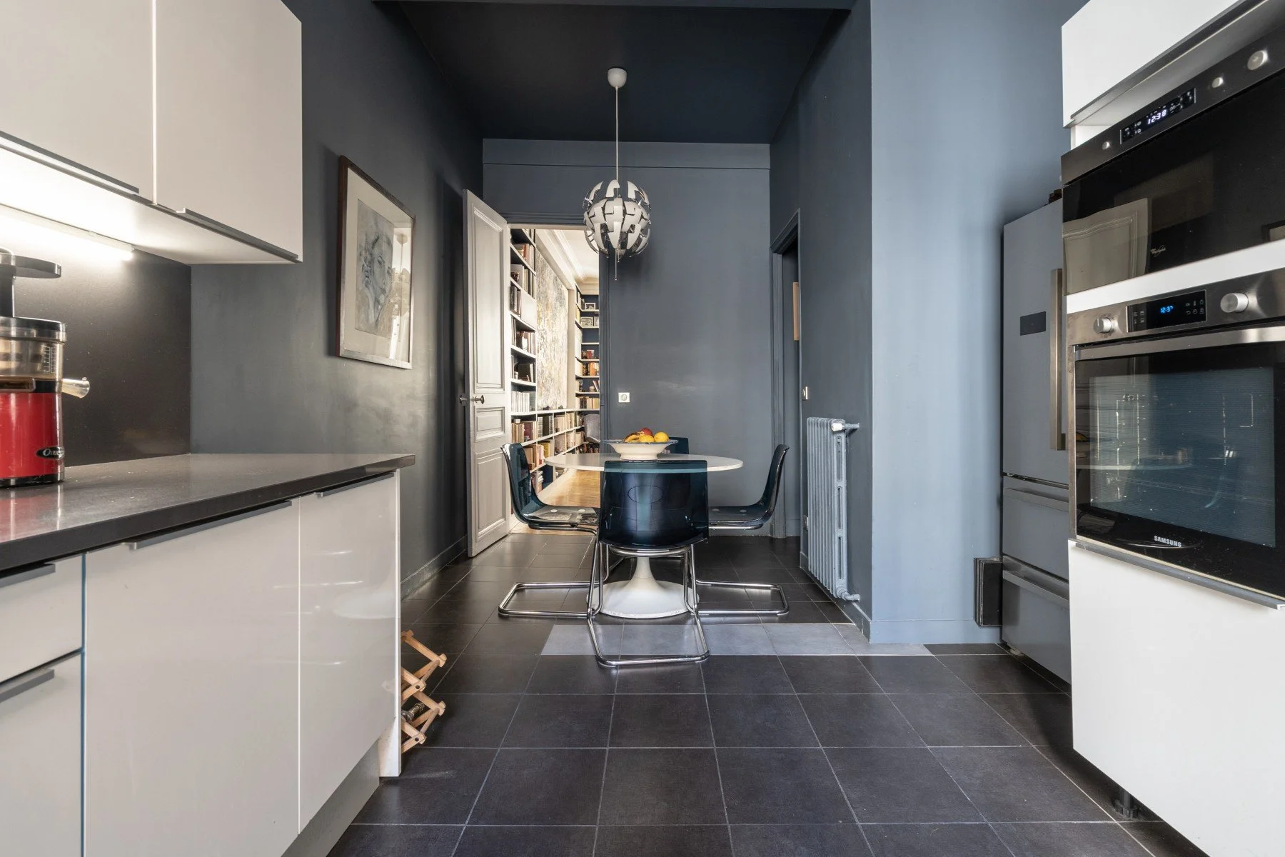 luxury apartment paris university kitchen