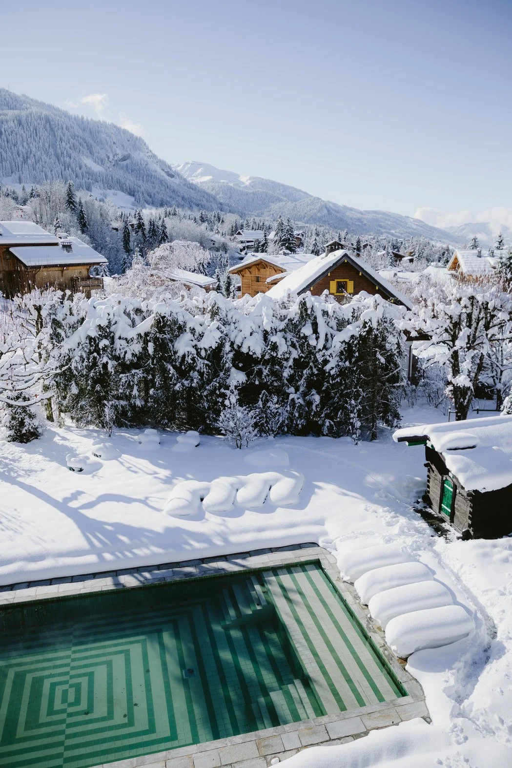 luxury chalet to rent in Megève Blanche