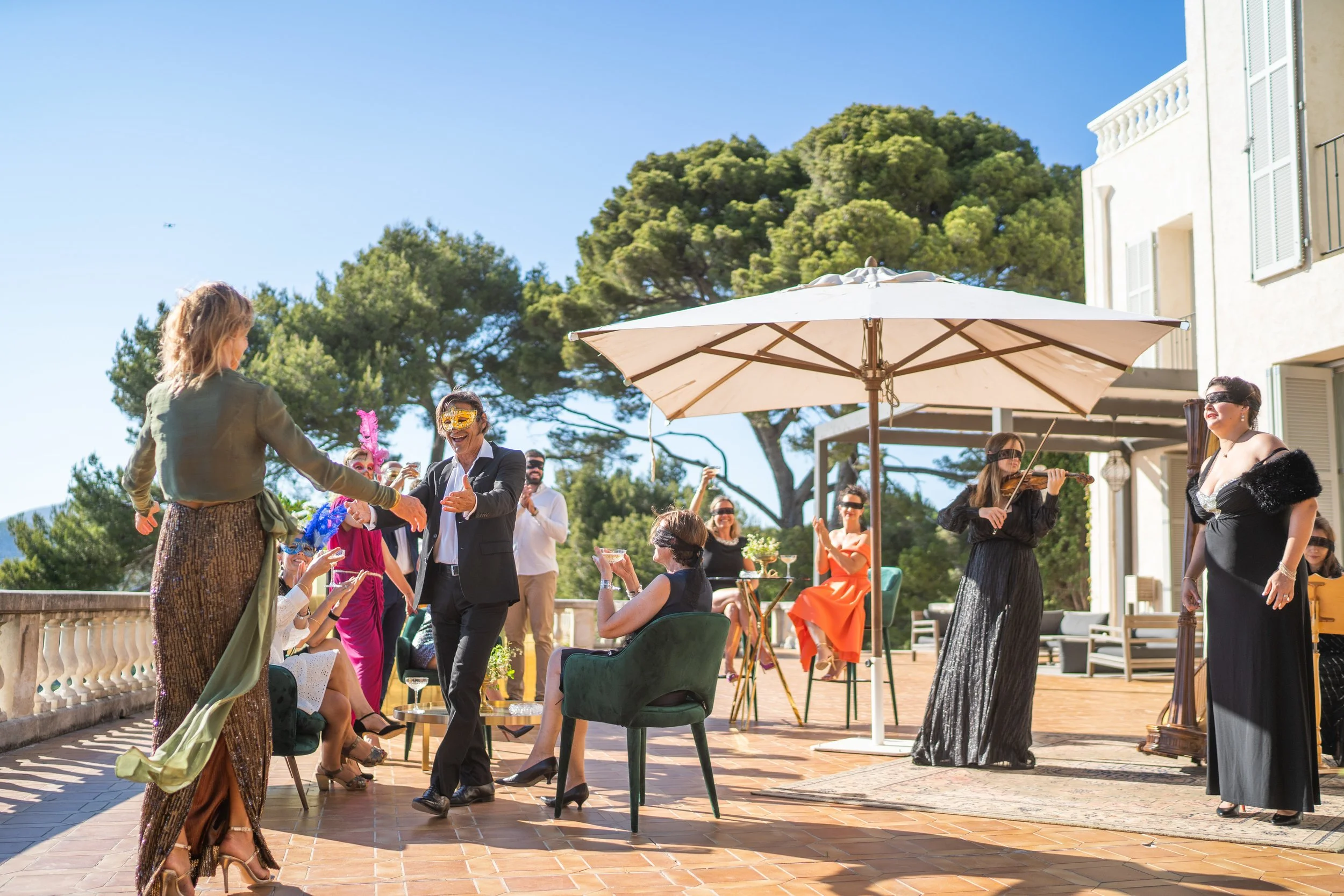 private event venue sea view