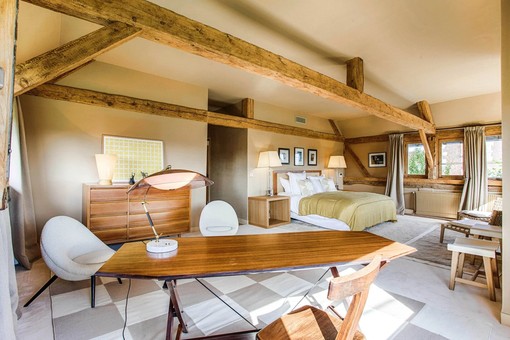 Luxury villa Bonneville bedroom